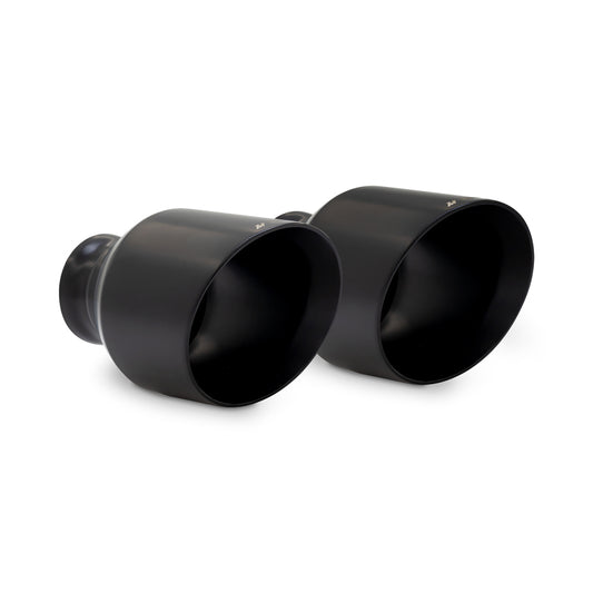 Mishimoto 5-inch Black Exhaust Tips for Dodge Charger 2015-2024