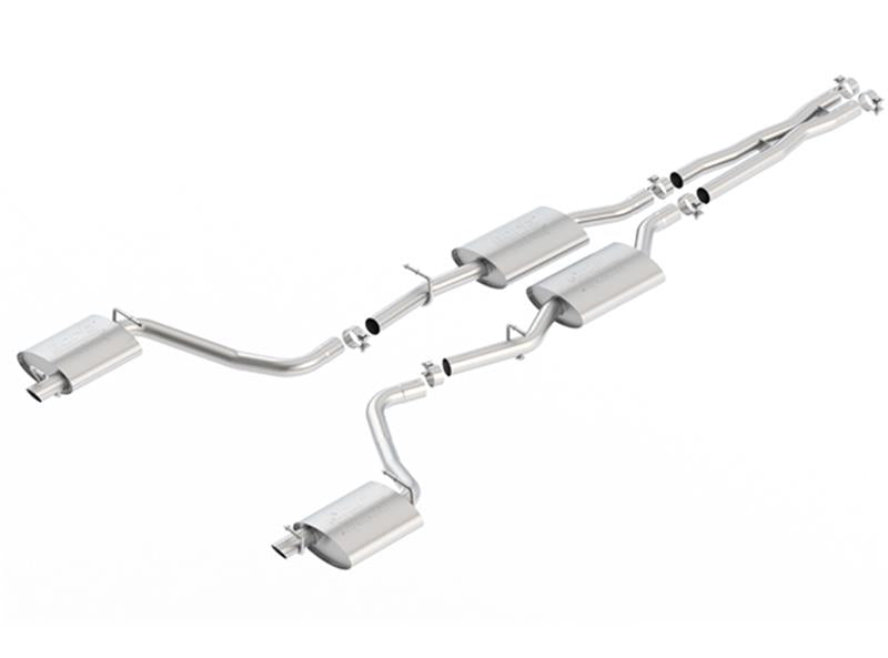 Borla ATAK Cat-Back Exhaust System for 2015-2023 Dodge Challenger 3.6L V6