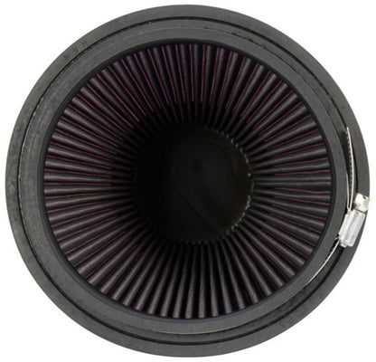 K&N Engineering Universal Chrome Air Filter – 6 inch Flanged, 7.5 inch Base, 4.5 inch Top, 9 inch Height