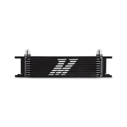 Mishimoto Universal -8AN 10 Row Oil Cooler - Black for Engine and Transmission Temperature Control