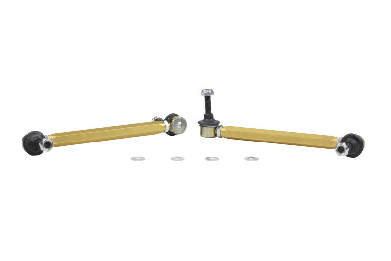 Whiteline KLC106 Adjustable Front Sway Bar Link Kit for Ford Focus and Mini Cooper S