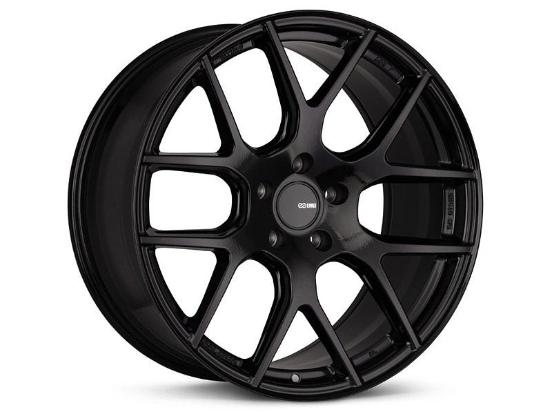 Enkei XM-6 18x8 Black Alloy Wheel with 5x120 Bolt Pattern and +40mm Offset