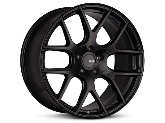 Enkei XM-6 18x8 Black Alloy Wheel with 5x120 Bolt Pattern and +40mm Offset