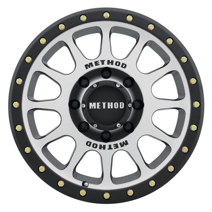 Method MR305 NV 17x8.5 Inch Off-Road Wheel with 8x170 Bolt Pattern and Machined/Black Finish