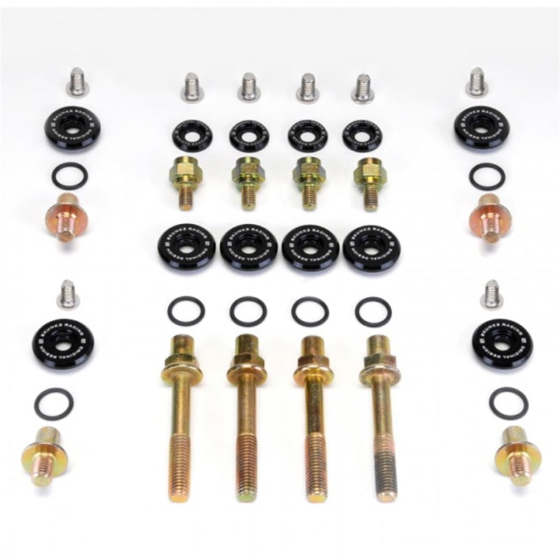 Skunk2 Racing B-Series VTEC Low-Profile Valve Cover Hardware Kit for Honda/Acura, Black Anodized - Part #649-05-0115