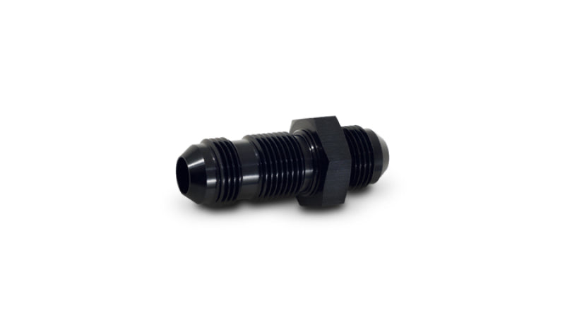 Vibrant -8AN Flare Straight Bulkhead Adapter Fitting – Aluminum for Automotive Applications