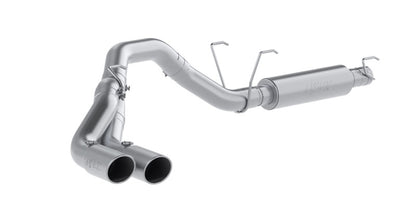 MBRP Armor Lite Series Cat Back Exhaust System for 2014-2015 Ram 2500 and 3500 with 6.4L Engine, 4-inch Single Side Dual Outlet