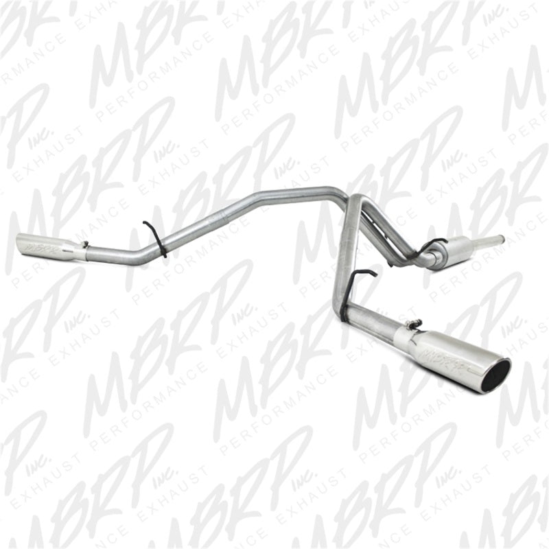 MBRP Armor Lite Series Cat Back Exhaust System for Chevrolet Silverado 1500 and GMC Sierra 1500