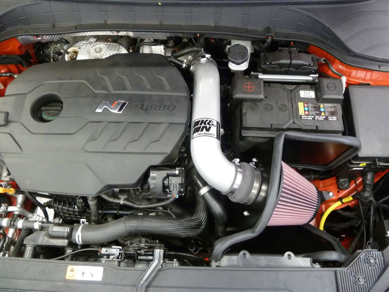 K&N Typhoon Cold Air Intake System for 2022-2023 Hyundai Kona N - Performance Air Intake Upgrade