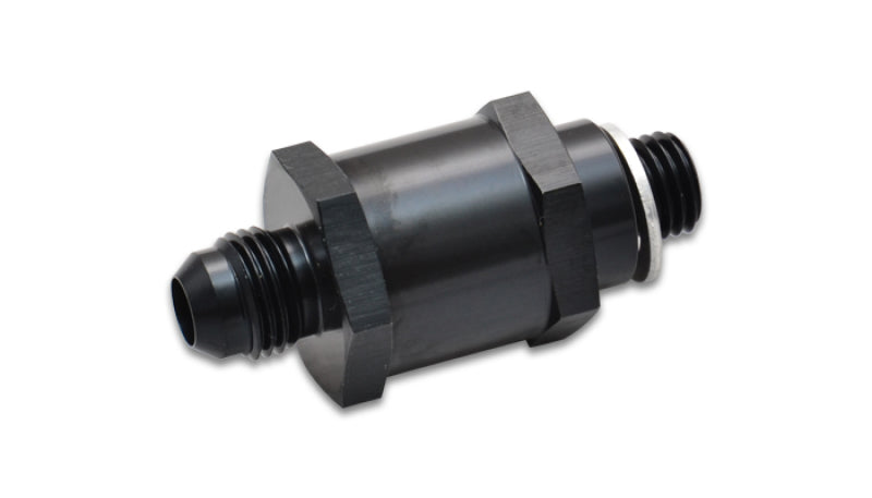 Vibrant Performance EFI Fuel Pump Check Valve -8AN Male Flare to 12mm x 1.5 Metric