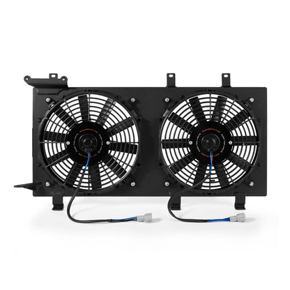 Mishimoto 01-07 Subaru WRX/STI PNP Aluminum Fan Shroud - Black