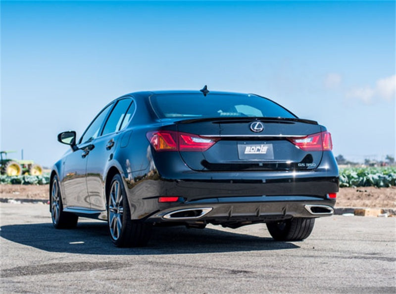 Borla S-Type Axle-Back Exhaust System for 2013-2020 Lexus GS350 3.5L V6 with Automatic Transmission