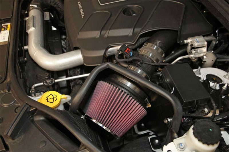 K&N Engineering 57-1570 Performance Intake Kit for 2014-2016 Jeep Grand Cherokee 3.0L V6 Turbo Diesel