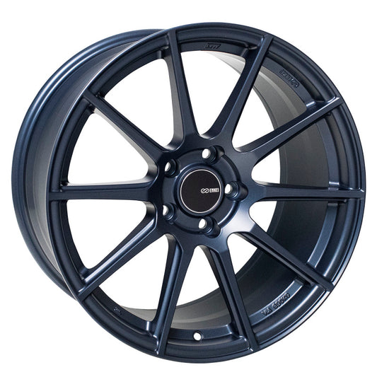 Enkei TS10 18x9.5 Inch Matte Blue Wheel with 35mm Offset and 5x114.3 Bolt Pattern