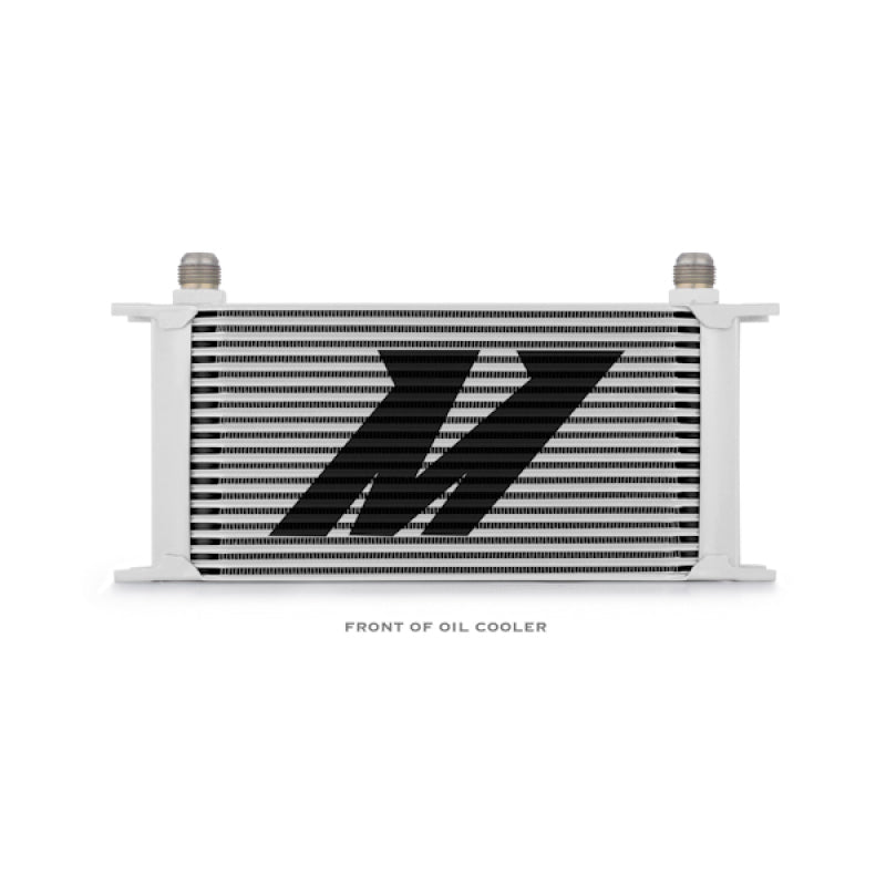 Mishimoto Universal 19-Row Oil Cooler - Engine Oil Cooler for High-Performance Vehicles
