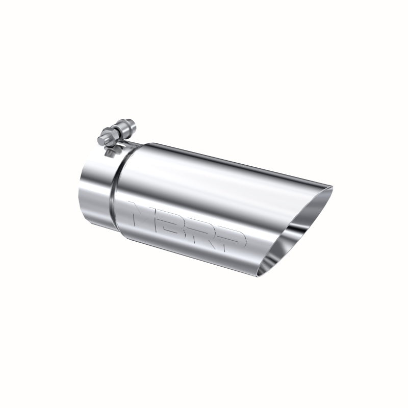 MBRP Universal Exhaust Tip 3 Inch Outer Diameter Dual Wall Angled 10 Inch Length