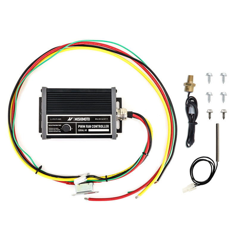Mishimoto Pulse-Width Modulated Fan Controller MMFAN-PWM-UBK for Precise Engine Cooling