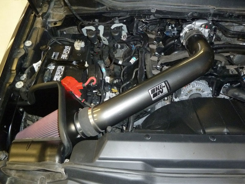 K&N Engineering High Flow Performance Intake Kit for 2020 Ford F-250/F-350 6.2L V8 - Part Number 77-2593KC