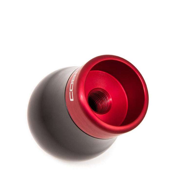 Cobb Ford 13-14 Focus ST / 14-15 Fiesta ST Black Shift Knob in Race Red