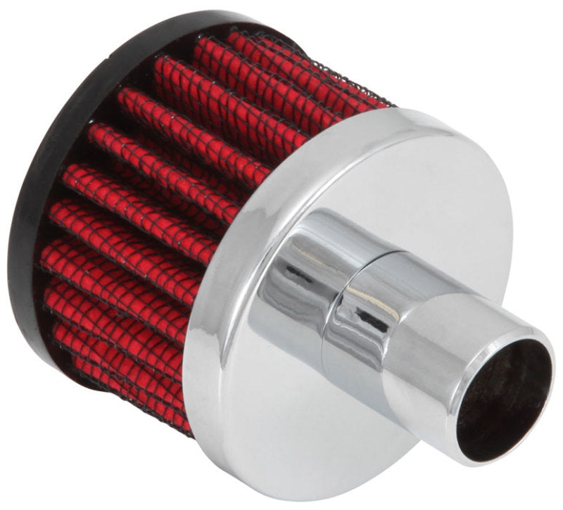 K&N Engineering 62-1030 Steel Base Crankcase Vent Filter - 3/4 inch Diameter