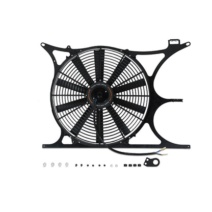 Mishimoto BMW E36 Fan Shroud Kit with 16" High-Flow Electric Fan and Optional Fan Controller
