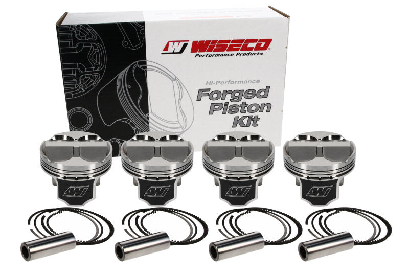 Wiseco K573M865AP Honda K20A Forged Racing Piston Set – 86.50 mm Bore, 30 mm Compression Height, 0.866 in. Pin Diameter