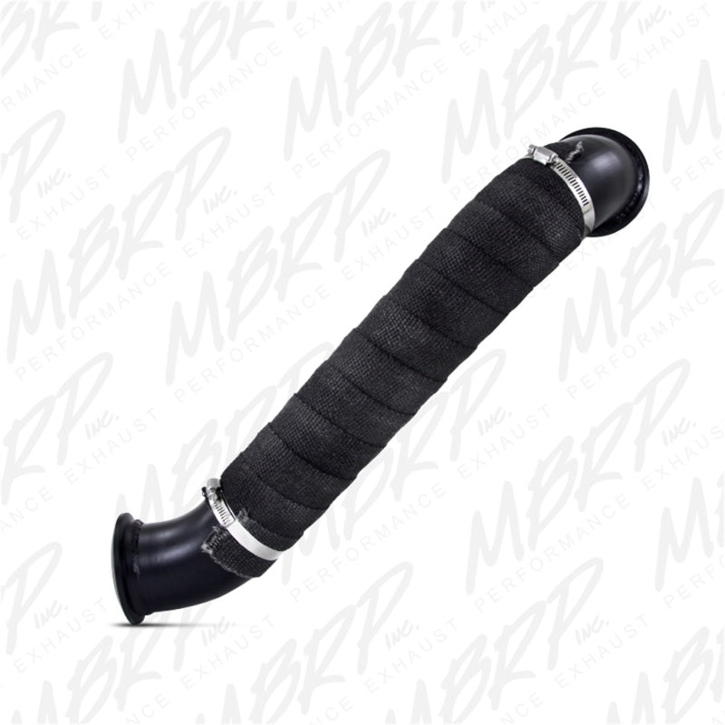 MBRP 2004.5-2010 Chevrolet Silverado 6.6L Duramax 3-Inch Turbo Down Pipe - Black Coated