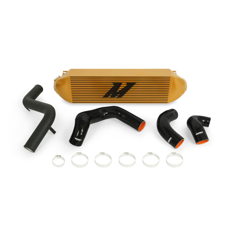 Mishimoto 2013-2018 Ford Focus ST Intercooler Kit – Gold with Black Pipes