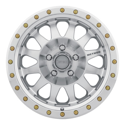 Method Wheels MR304 Double Standard 17x8.5 Inch Polished Alloy Wheel with 5x5.5 Bolt Pattern