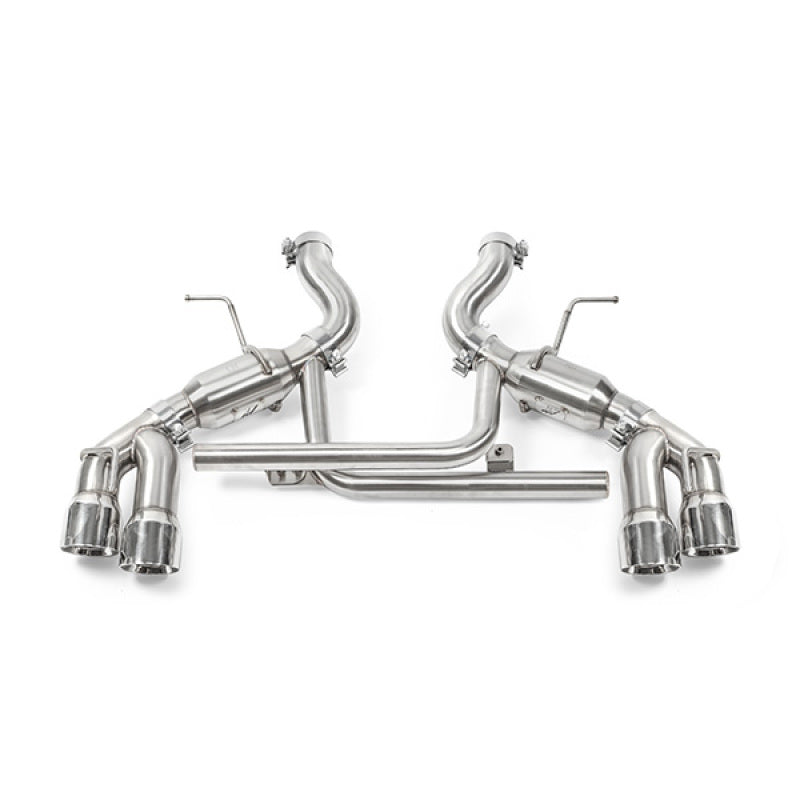 Mishimoto 2016+ Chevrolet Camaro SS Quad-Tip Pro Axle-Back Exhaust System with Polished Tips