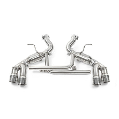 Mishimoto 2016+ Chevrolet Camaro SS Quad-Tip Pro Axle-Back Exhaust System with Polished Tips
