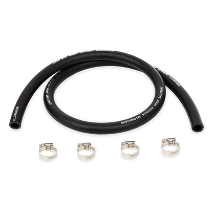 Mishimoto Universal 1-Inch x 4-Foot Catch Can Hose with Clamps