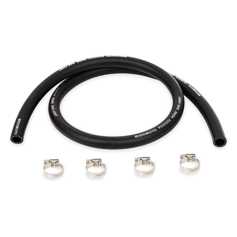 Mishimoto 1/2 inch x 6 ft Universal Catch Can Hose with Clamps