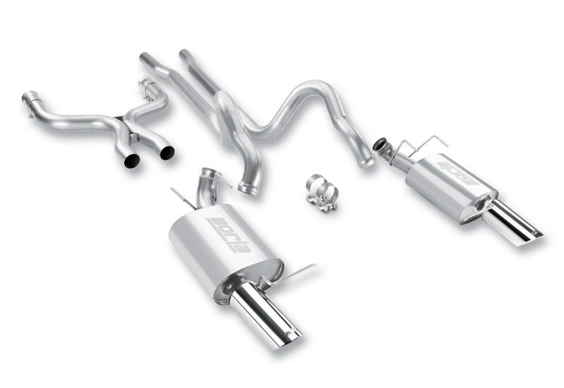 Borla ATAK Cat-Back Exhaust System for 2011-2012 Ford Mustang GT & Boss 302 - 5.0L V8, RWD