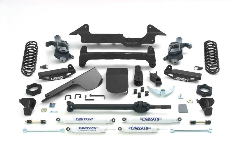 Fabtech K5000 Performance Lift System with Shocks for 2003-2008 Hummer H2