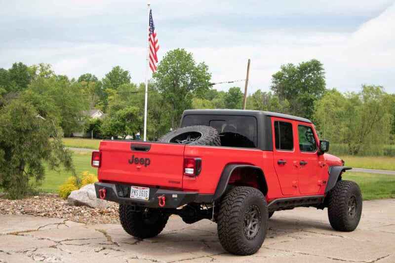 Fishbone Offroad 2020+ Jeep Gladiator JT In-Bed Tire Carrier