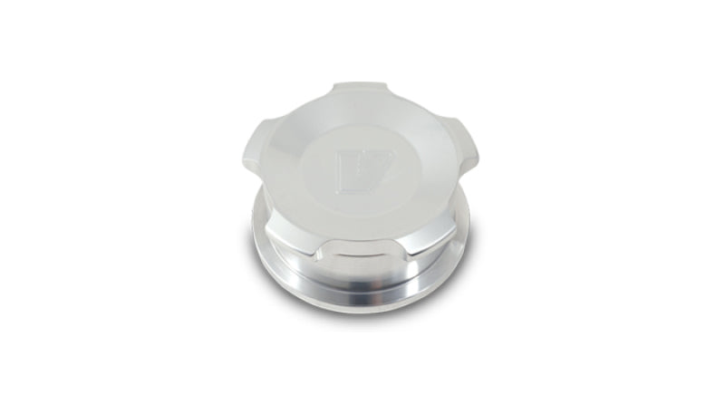 Vibrant 2-inch OD Aluminum Weld Bung with Polished Threaded Cap - Part Number 11290