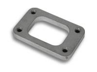 Vibrant Performance T3/GT30R Turbo Inlet Flange - 304 Stainless Steel, 1/2 Inch Thick with Tapped Holes