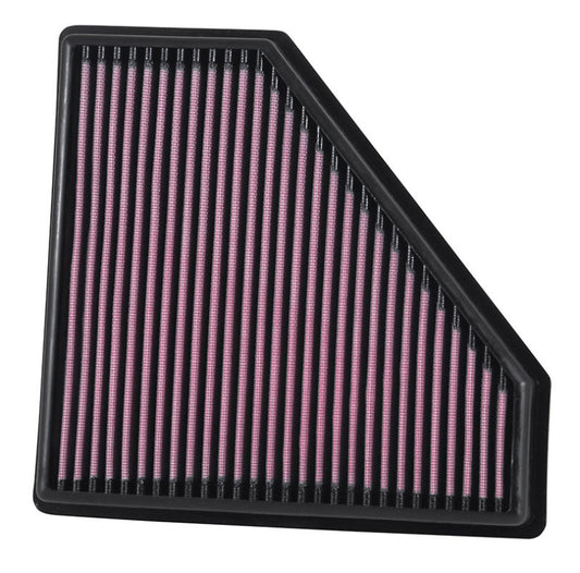 K&N Engineering 33-5059 High-Flow Reusable Air Filter for Cadillac CTS (2016-2019) – Improved Horsepower & Engine Protection