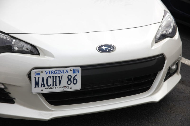 Turbo XS 2013-2016 Subaru BRZ and Scion FR-S License Plate Relocation Kit