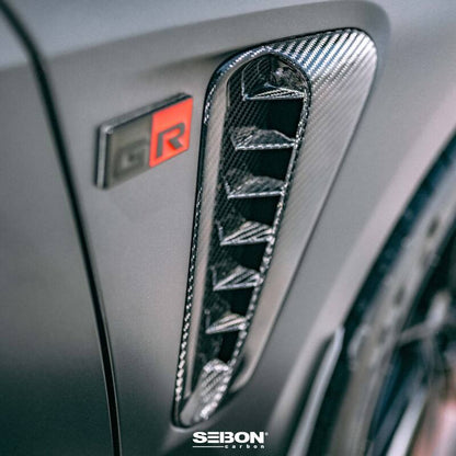 Seibon Carbon Fiber Fender Vents for 2023 Toyota GR Corolla - Lightweight Performance Upgrade