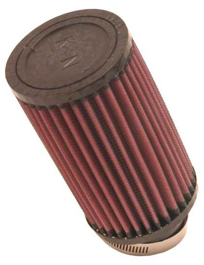 K&N Engineering Universal Rubber Round Air Filter with 20 Degree Flange - 2.25 Inch Flange ID, 3.5 Inch Outer Diameter, 6 Inch Height