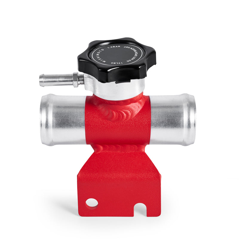 Mishimoto All-Aluminum Coolant Fill Inlet for 2008-2015 Mitsubishi Lancer Evo X - Red