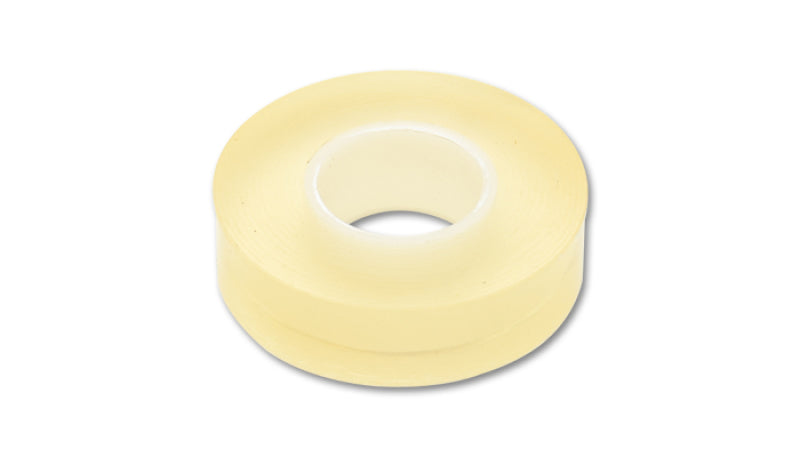Vibrant 5 Meter Clear Adhesive Cut Tape for Braided Flex Hoses and Stainless Steel Hoses