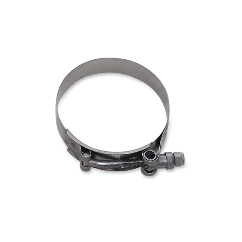 Mishimoto 2-Inch Stainless Steel T-Bolt Clamps for Secure Hose and Pipe Fittings