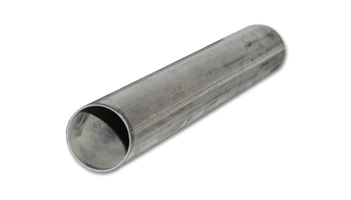Vibrant 2.25 Inch OD T304 Stainless Steel Straight Tubing - 5 Foot Length
