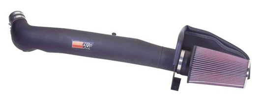 K&N Engineering Part 57-2542 High-Performance Cold Air Intake Kit for Ford F-150 (1992-1995) with High-Flow Filter and Heat Shield