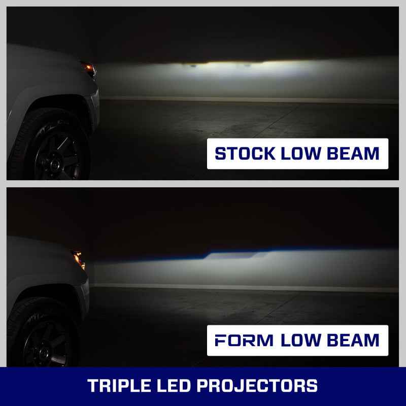 Form Lighting 2014-2024 Toyota 4Runner Sequential LED Projector Headlights (Pair)
