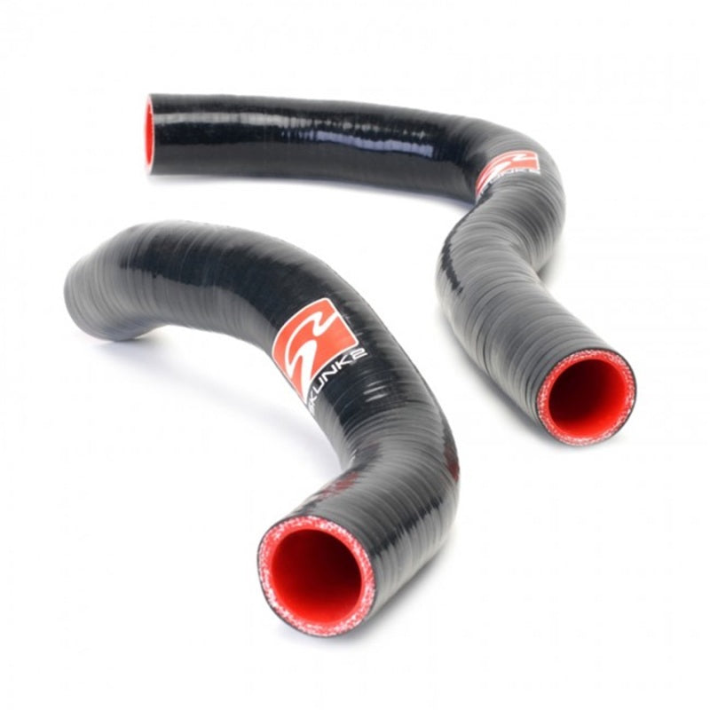 Skunk2 Racing 02-06 Acura RSX Silicone Radiator Hose Kit (Black/Red, 2 Hoses)