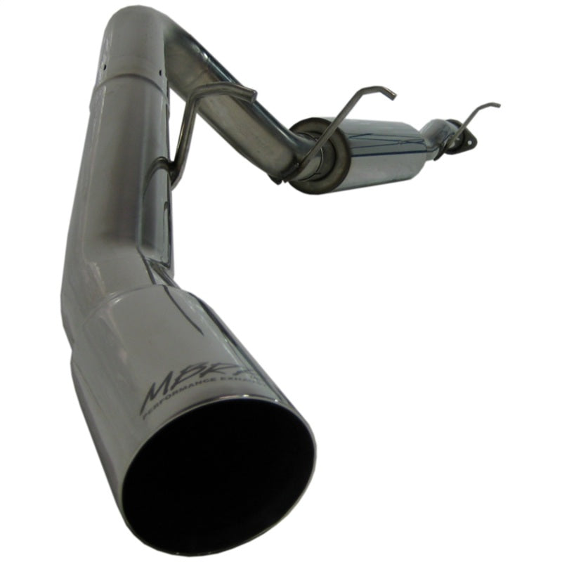 MBRP Armor Lite Series Cat Back Exhaust System for 2007-2008 GMC Yukon and Chevrolet Tahoe 5.3L - Single Side Exit with 4-inch Tip
